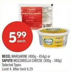 Shoppers Drug Mart Becel saputo offer