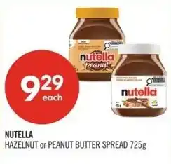 Shoppers Drug Mart Nutella offer
