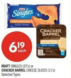 Shoppers Drug Mart Kraft or cracker barrel offer