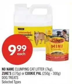 Shoppers Drug Mart No name zukes or cookie pal offer