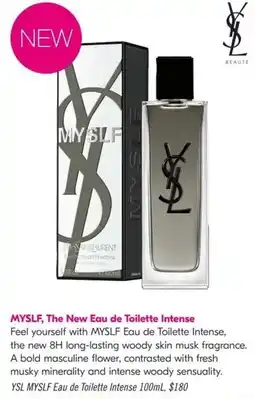 Shoppers Drug Mart Ysl myslf eau de toilette intense offer