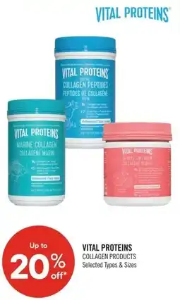 Shoppers Drug Mart Vital proteins offer