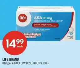 Shoppers Drug Mart Life brand offer