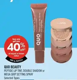 Shoppers Drug Mart Quo beauty offer