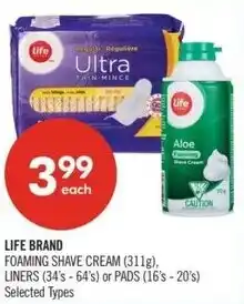 Shoppers Drug Mart Life brand offer