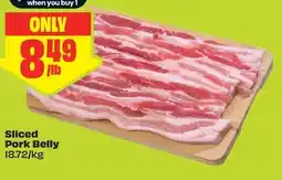 FreshCo Sliced Pork Belly offer