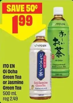 FreshCo Ito en oi ocha green tea or jasmine green tea offer