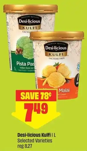FreshCo Desi licious Kulfi offer