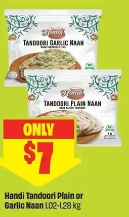 FreshCo Handi Tandoori Plain or Garlic Naan offer