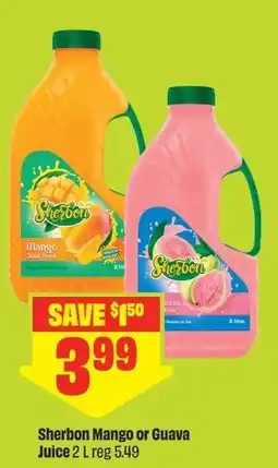FreshCo Sherbon Mango or Guava Juice offer
