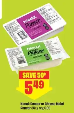 FreshCo Nanak Paneer or Cheese Malai Paneer offer