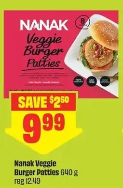 FreshCo Nanak Veggie Burger Patties offer