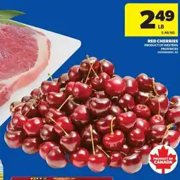 Real Canadian Superstore Red cherries offer