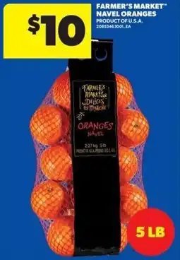 Real Canadian Superstore Farmers market navel oranges offer