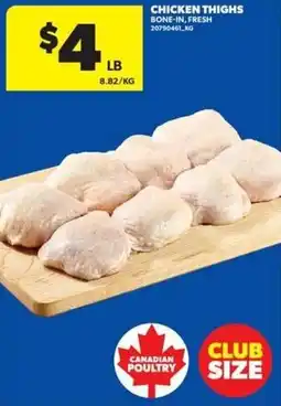 Real Canadian Superstore Chicken thighs offer
