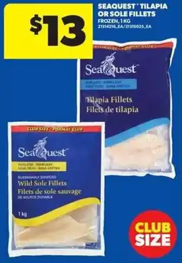 Real Canadian Superstore Sea Quest Tilapia Fillets Filets offer