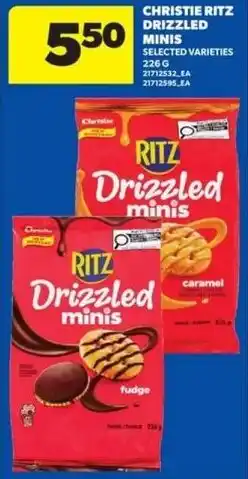 Real Canadian Superstore Christie ritz drizzled minis offer