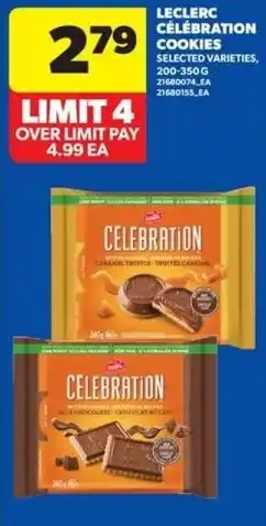 Real Canadian Superstore Leclerc célébration cookies offer