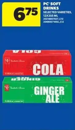Real Canadian Superstore Pc soft drinks offer