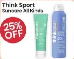 Healthy Planet Think Sport Suncare All Kinds offer