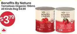 Healthy Planet Benefits By Nature Tomatoes Organic All Kinds offer