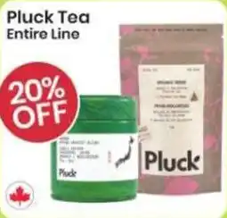 Healthy Planet Pluck Tea Entire Line offer