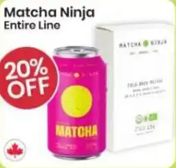 Healthy Planet Matcha Ninja Entire Line offer