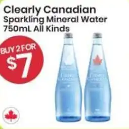 Healthy Planet Clearly Canadian Sparkling Mineral Water All Kinds offer