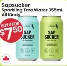 Healthy Planet Sapsucker Sparkling Tree Water All Kinds offer