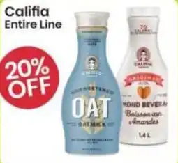 Healthy Planet Califia Entire Line offer