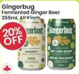 Healthy Planet Gingerbug Fermented Ginger Beer All Kinds offer