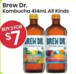 Healthy Planet Brew Dr Kombucha All Kinds offer