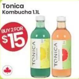 Healthy Planet Tonica Kombucha offer