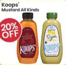 Healthy Planet Koops Mustard All Kinds offer
