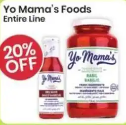 Healthy Planet Yo mama's foods entire line offer