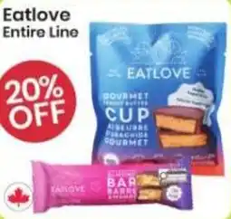Healthy Planet Eatlove Entire Line offer
