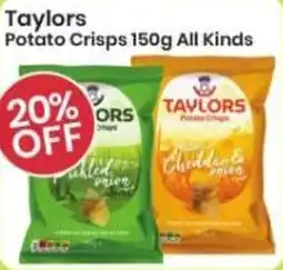 Healthy Planet Taylors Potato Crisps All Kinds offer