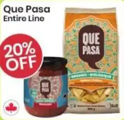 Healthy Planet Que Pasa Entire Line offer