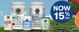 Healthy Planet Garden of Life Sport Whey Protein powder offer