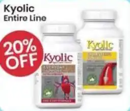 Healthy Planet Kyolic Entire Line offer