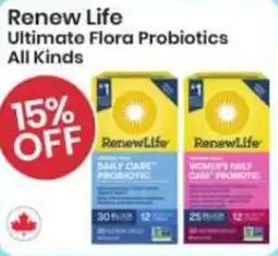 Healthy Planet Renew Life Ultimate Flora Probiotics All Kinds offer