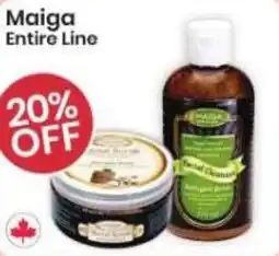 Healthy Planet Maiga Entire Line offer