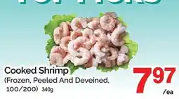 T&T Supermarket Cooked Shrimp offer