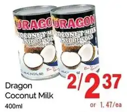 T&T Supermarket Dragon Coconut Milk offer