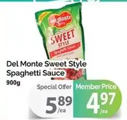 T&T Supermarket Del Monte Sweet Style Spaghetti Sauce offer