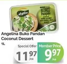 T&T Supermarket Angelina Buko Pandan Coconut Dessert offer