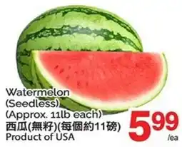 T&T Supermarket Watermelon (Seedless) offer