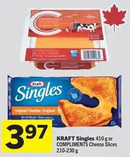 IGA Kraft singles, compliments cheese slices offer
