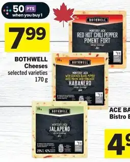 IGA Bothwell cheeses selected varieties offer