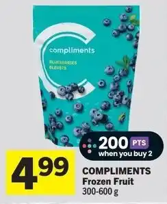 IGA Compliments frozen fruit offer
